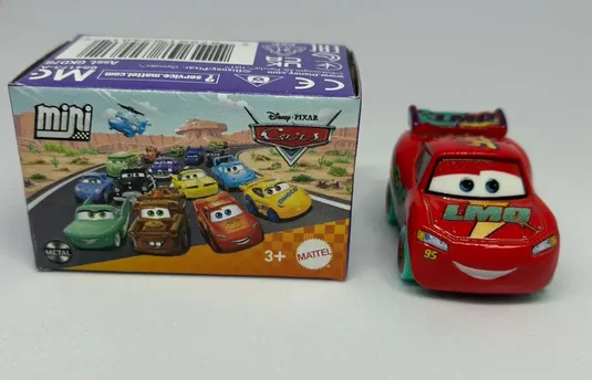 Cars mini racer autíčko mini, disney, pixar, cars on the road Disney Pixar Cars Mini Racer Rescue Lightning McQueen Race To Celebrate blind box 2026 Series 3