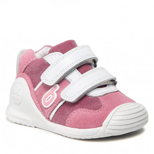 Detská obuv 222157-B Rosa y gum biomecanics prechodna obuv