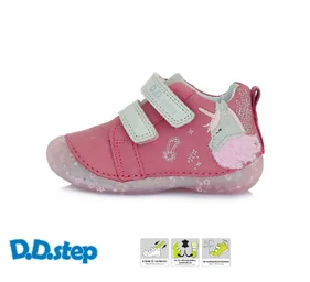 Detské kožené poltopánky DPG022-S015-805B