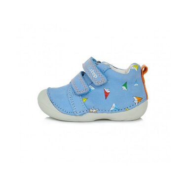 Detské kožené topánky DPB022-S015-609W