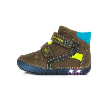 Detské kožené topánky DPB121A-S050-944A