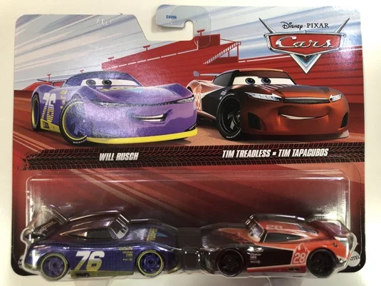 Disney Cars 3 WILL RUSCH TIM TREADLESS