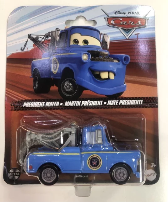 Disney Cars Disney Pixar Cars 3 FFL05 PRESIDENT MATER autíčko pixar cars3 Disney Cars Disney Pixar Cars 3 FFL05 PRESIDENT MATER autíčko pixar cars3