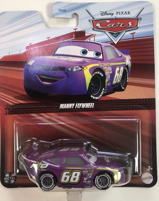 Disney Cars GRR54-JA11 MANNY FLYWHEEL CARS 3 DXV29 AUTA AUTíčKO