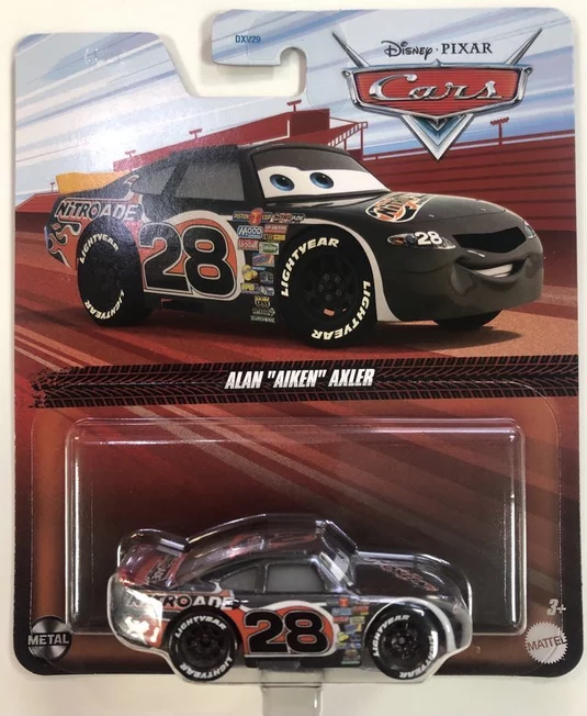 Disney Pixar Cars 3 DXV29 ALAN AIKEN AXLER autíčko pixar cars3 Disney Pixar Cars 3 DXV29 ALAN AIKEN AXLER autíčko pixar cars3