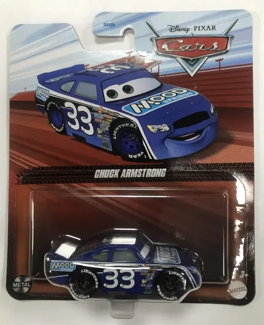 Disney Pixar Cars 3 DXV29 CHUCK ARMSTRONG autá autíčka mattel