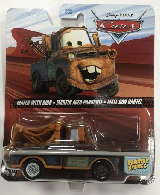 Disney Pixar Cars 3 DXV29 MATER WITH SIGNAUTá autíčka 3 Disney Pixar Cars 3 DXV29 MATER WITH SIGNAUTá autíčka 3