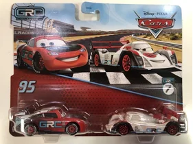 Disney Pixar Cars 3 DXV99 GRC LIGHTNING McQUEEN + SHU TODOROKI