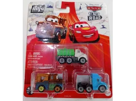 Disney Pixar Cars Mini Racer 3 Pack GKG01 (HLL66-JA10) Disney Pixar Cars Mini Racer 3 Pack GKG01 (HLL66-JA10)