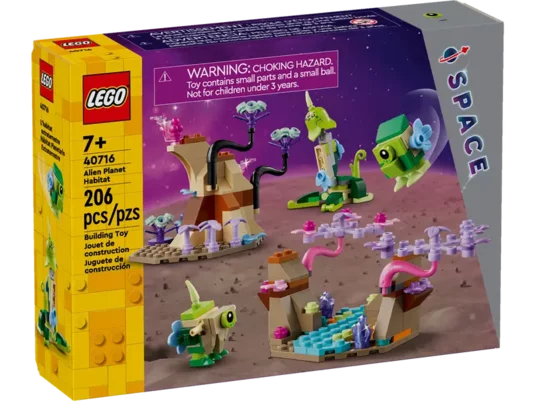 LEGO 40716 Mimozemská planéta space Alien planet habitat LEGO 40716 Mimozemská planéta space Alien planet habitat