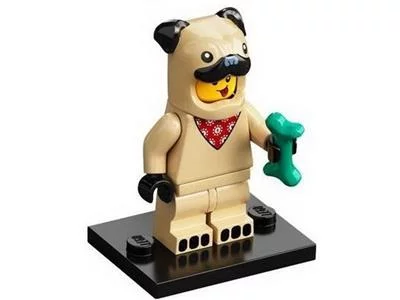 LEGO 71029 Pug Costume Guy 5 kostým pes psík