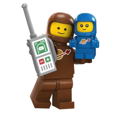 LEGO 71037 Brown Astronaut and Spacebaby 3 LEGO 71037 Brown Astronaut and Spacebaby 3