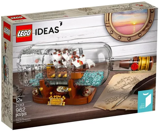LEGO IDEAS 21313 (LOĎ VO FĽAŠI) ship LEGO IDEAS 21313 (LOĎ VO FĽAŠI) ship