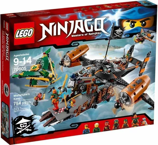 LEGO NINJAGO 70605 (PEVNOSŤ NEŠTASTIA) LEGO NINJAGO 70605 (PEVNOSŤ NEŠTASTIA)