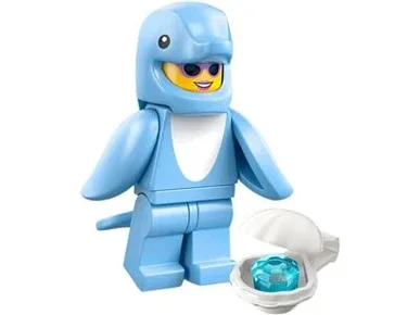 Minifigurky LEGO 71051 ZVIERATKA zvieratka animals Dolphin Costume Girl 9