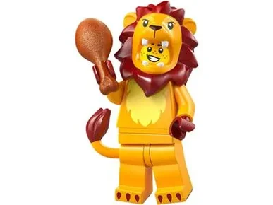 Minifigurky LEGO 71051 ZVIERATKA zvieratka animals Lion Costume Girl Minifigurky LEGO 71051 ZVIERATKA zvieratka animals Lion Costume Girl