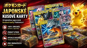 Pokémon karty kusové (JAPONSKÉ)